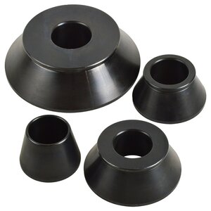 【送料無料】[φ38mm] ホイールバランサー コーン 4種セット テーパー 63mm 78mm 103mm 138mm タイヤ ホイール 交換 チェンジャー バランス