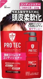 まとめ得 ＰＲＯ ＴＥＣ 頭皮ストレッチコンディショナー 詰替用 ２３０ｇ コンディショナー・リンス x [10個] /h