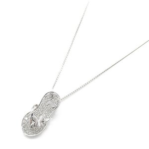 ジュエリー ダイヤモンド ネックレス ブランドオフ JEWELRY K18WG（ホワイトゴールド） ネックレス K18WG 中古 レディース