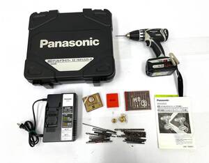 ●12-29【中古品】Panasonic/パナソニック 充電式14.4Vドリルドライバー EZ7441LS2S-H 動作確認済み