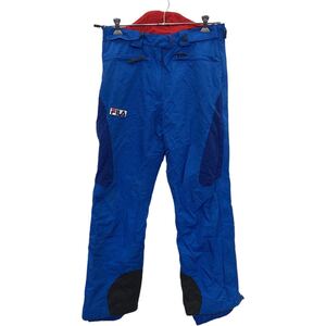 FILA アウトドアパンツ W30 フィラ ブルー 厚手 スキー キャンプ 古着卸 アメリカ仕入 2305-184