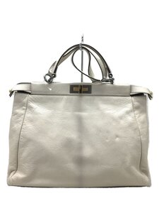 FENDI◆ピーカーブー/ハンドバッグ/ショルダー/2WAY/裏地ズッカ/ラージ///