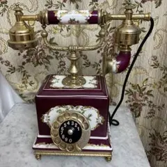 ◆【希少】フランスアンティーク電話機　蚤の市ヴィンテージ骨董品