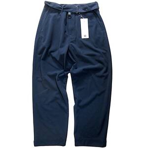 定2.4万 新品◆HELLY HANSEN◆保温 撥水 Nautisk Belted Pants ナウティスク ベルテッド パンツ M ネイビー◆ヘリーハンセン◆aei J2503