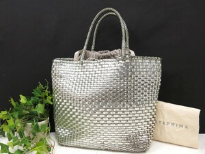 ANTEPRIMA アンテプリマ◆イントレッチオ◆ワイヤー◆ハンド バッグ◆シルバー SV金具◆超美品◆腕かけ◆インナーバッグ付◆N8391