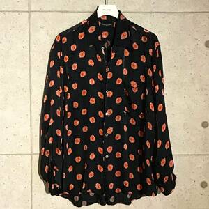 ONtheCORNER ITEM No.1470/COMMEdesGARCONS HOMMEPLUS コムデギャルソンオムプリュス フラワープリント レーヨブラウス シャツ 87aw