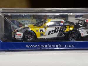 新品 1/43 スパーク SPARK Porsche GT3 Cup No.911 Champion PCCF B 2015 ドライバー：Christophe Lapierre