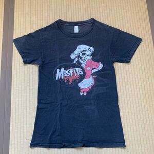 ミスフィッツ 半袖tシャツ MISFITS バンドTシャツ 当時物 オフィシャルtシャツ 90s