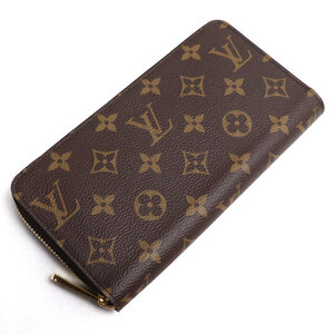 LOUIS VUITTON ルイ・ヴィトン ジッピーウォレット 長財布 ラウンドファスナー モノグラム ブラウン M42616 ICチップ 未使用 買取品