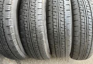 ダンロップ。ENASAVE VAN01 195/80R15 107/105L LT 2019年製　　タイヤ ハイエース　キャラバン　4本セット