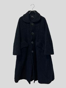 激レア 90s tricot comme des garcons ウール　ロング　コート　ブラック　トリコ　コムデギャルソン　ヴィンテージ　アーカイブ