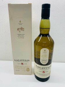 【未開栓】LAGAVULIN（ラガヴーリン）スコッチウィスキー 8年 48％ 700ml