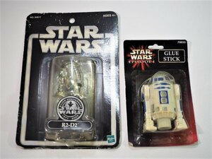 ☆A6297☆スターウォーズ ベーシック シルバーアニバーサリー R2-D2 + おまけ GLUE STICK R2-D2