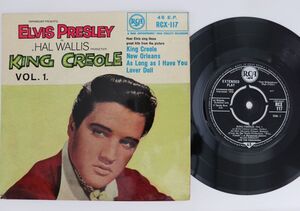 英7 Elvis Presley King Creole Vol. 1. RCX117 RCA VICTOR /00080