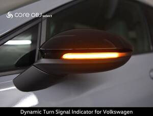 フォルクスワーゲンT-cross T-roc 用 コードテックcam製　シーケンシャル ミラーウィンカーDynamic Turn Signal Indicator for Volkswagen