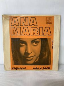 Rare ANA MARIA ESQUEA (Forget Domani) NO FCIL (Maybe this year) Som Maior SMCS-107 Brazil 1969ブラジル