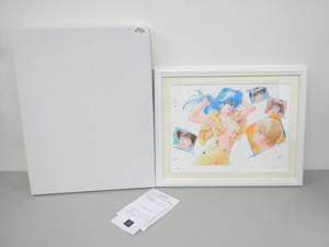 新品 未使用品 きまぐれオレンジ★ロード 版画 イラスト 高田明美 直筆サイン入り 限定300枚 まつもと泉 集英社 東宝 額縁入り