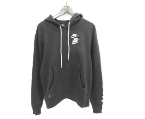 131s●NIKE ナイキ NSW FT WTOUR HOODIE プルオーバー フーディ パーカー DA0932-010 Sサイズ ブラック ※中古