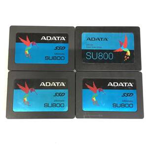 K60607156 ADATA SATA 128GB 2.5インチ SSD 4点 【中古動作品】