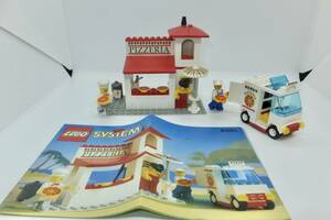 LEGO #6350 ピザハウス　Pizza To Go　街シリーズ　オールドレゴ　取説有り　