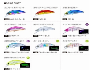 DUEL デュエル HARDCORE LG HEAVY MINNOW ハードコア LG ヘビーミノー(S) 50mm 6g F1200 補償無し送料300円