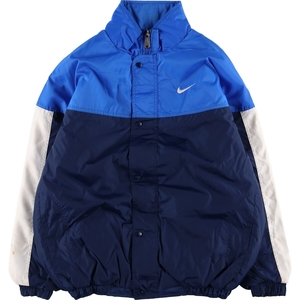 古着 90年代 ナイキ NIKE バックロゴ 中綿ジャケット パファージャケット メンズXL相当 ヴィンテージ /eaa473675