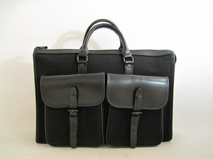 LUGGAGE LABELLUGGAGE LABEL / ラゲッジ・レーベル フィッシャーブリーフケース ビジネスバッグ メンズ ブラック