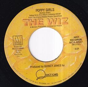 Diana Ross & Michael Jackson / Quincy Jones - Ease On Down The Road / Poppy Girls (B) SF-Y690