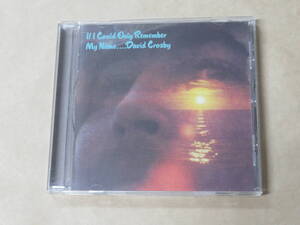 If I Could Only Remember My Name　/　 David Crosby（デヴィッド・クロスビー）/　US盤　CD