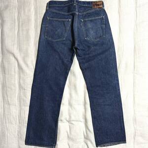 濃紺 50s Levis501ZXX 革パッチ 32×30 リーバイス オリジナル ビンテージ / 大戦 片面 46 47 BIGEビッグE 501XX 506XX 507XX デニム