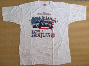 【未使用】ビートルズ（BEATLES）30th Anniversary Collectibles Tシャツ（限定番号証明書付）「Coming To America」1994年Apple Corps