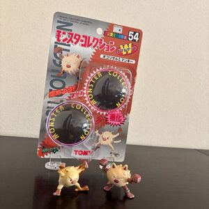 モンコレ 初期 第16弾 54 Wゲット オコリザル ＆ マンキー 中古品 ポケモン フィギュア ポケットモンスター モンスターコレクション 進化