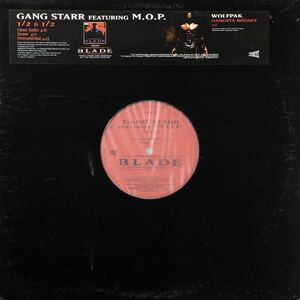 Gang Starr Featuring M.O.P 1/2 & 1/2 BLADE レコード