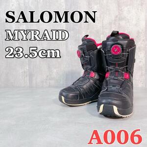 Z974 SALOMON サロモン MYRAID スノーボード ブーツ 23.5cm 女性