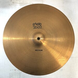 PAiSTe 2002 ミディアムシンバル 16インチ / MEDIUM CRASH ドラム 打楽器 パイステ ▲