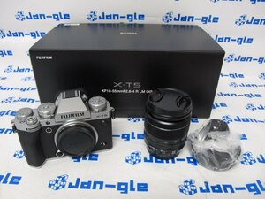 美品 FUJIFILM X-T5 XF18-55mmレンズキット 4020万画素(有効画素) シャッター回数:448回 J516544 PAU 関東発送