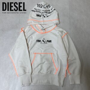 正規品/サンプル品/130cm■アウトレット品■定価18,700円■DIESEL ディーゼル キッズ スウェット パーカー プリント P215