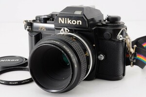 Nikon ニコン FA ボディ D刻印 ブラック Ai-S Micro-NIKKOR 55mm F3.5 レンズ 1:3.5 一眼レフフィルム カメラ RL-694SM/613