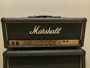 Marshall JCM 800 BASS SERIES MKII SUPER BASS 100W Model 1992 / 1984A BASS 4x12 400W 1987年製 マーシャルアンプ/キャビネットセット