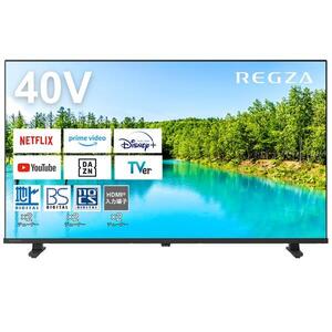 東芝 REGZA　液晶テレビ40V型 REGZA(レグザ) 40V35N☆40V型/ハイビジョン/YouTube対応★新品未使用品★送料無料★即決