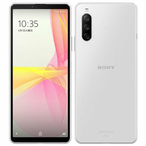 Xperia 10 III 5G ファイブジー SOG04 128GB 有機EL 4K撮影 大容量バッテリー 長寿命 特典付 au版 SIMロック解除済 ax103wh-a6y9