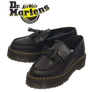 Dr.Martens (ドクターマーチン) 27989001 ADRIAN エイドリアン QUAD タッセル ローファー レザーシューズ BLACK UK10-約29.0cm