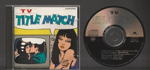 即決 送料込み TV TITLE MATCH テレビ タイトル マッチ H30P-20092 廃盤CD 杉村尚美 炎の犬 デビル雅美 赤い秘密 松平健 走れ！熱血刑事