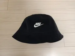 【雷市場（ポンジャン）商品韓国直送】 NIKE(ナイキ) フューチュラ ウォッシュド バケットハット 58 （ M ／ L ) ブラック 未使用の新品商品