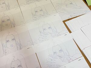  【 NARUTO 】アニメ 動画 君麻呂 No.124-163 まとめ売り 現状品 セル画関連 コレクション 原画 原動画 ナルト