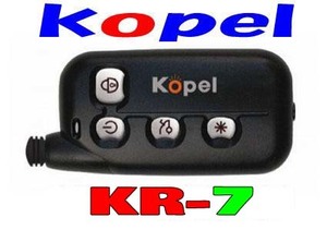 ｋｏｐｅｌカーセキュリティー　ＫＲ－７　エンジンスターター　キーレス　電波到達距離300ｍ　車種別配線図付属　新品・未使用・保証付き