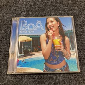 【21-は２】貴重です！　BoA CD　KEY OF HEART　DVD付です！！