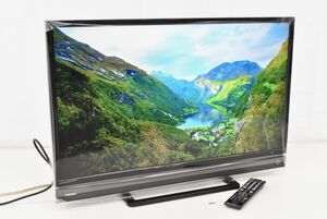 (1033YA 0121M2) 1円～ TOSHIBA 東芝 REGZA レグザ 32型 液晶テレビ 32S21 2018年製 miniB-CAS リモコン付