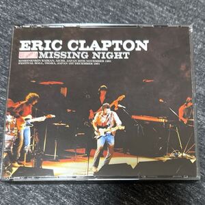 ERIC CLAPTON Missing Night 4CD