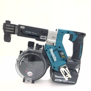 未使用 保管品 マキタ Makita 充電式オートパックスクリュードライバ FR451D バッテリー2個付き 電動工具 質屋出品